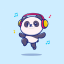 Panda Music Will Be Offline Soon Discord Bot Logo