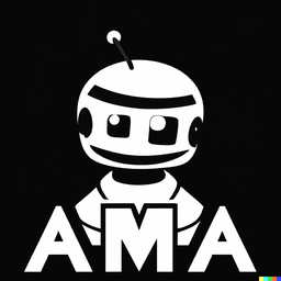 Logo for AMA (ask me anything)