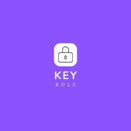 Key Role System Discord Bot Logo