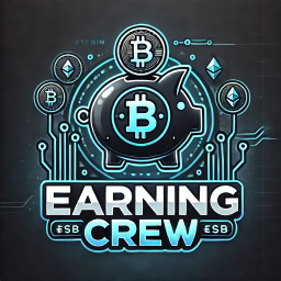 Logo for Earning Crew | Cryptocurrency