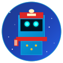 Blue ⚡ Discord Bot Logo