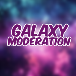 GalaxyModeration Discord Bot Logo