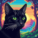 Coke Cat Discord Bot Logo