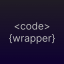 Code Wrapper Discord Bot Logo