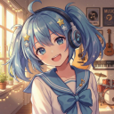 Rurina Melody Discord Bot Logo