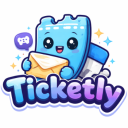 Ticketly Discord Bot Logo