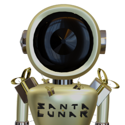Santa Lunar Discord Bot Logo