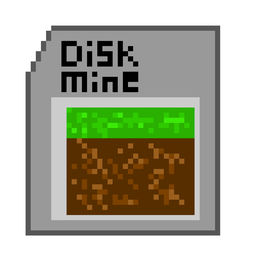 Diskmine Discord Bot Logo