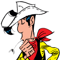 Lucky Luke Discord Bot Logo