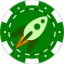 Rocket Gambling Bot Discord Bot Logo