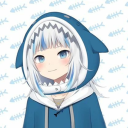Gawr gura Discord Bot Logo
