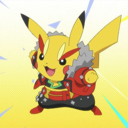 Pikachu Rock Star Discord Bot Logo