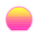 Vaporwave Music Discord Bot Logo