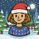 Cleo's Christmas Discord Bot Logo