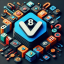 V8BOT® Discord Bot Logo