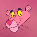 Pink Panter Service Discord Bot Logo