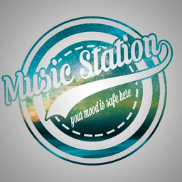 Music station Discord Bot Logo