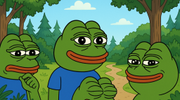 pepe the frog emojis Discord Server Banner