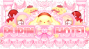 DISCONTINUED ୨🍮୧ Purin Hotel! Ꮺ 🌸꒷꒦₊˚ Discord Server Banner