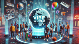 Vibe World ππ«β‘ Discord Server Banner