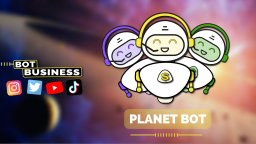 Planet Bot Business Discord Server Banner