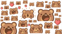 𝚕𝚊𝚣𝚢 𝚋𝚎𝚊𝚛𝚜 𝚌𝚊𝚏𝚎 Discord Server Banner