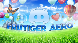 Frutiger Aero Discord Server Banner