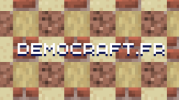 ๐ DEMOCRAFT Discord Server Banner