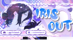 /IRIS OUT ⦀ csm ⦀ jjk ⦀ reze tag Discord Server Banner