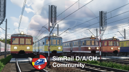 SimRail D/A/CH Community Discord Server Banner