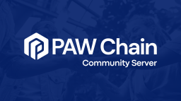 PAW Chain Community Discord Server Banner