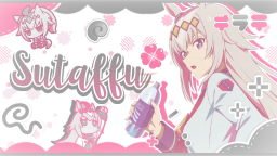𐔌 🐎 Sutaffu ╰╮ anime ⟣ nitro boost ⟣ emojis Discord Server Banner