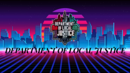 Department of Local Justice Discord Server Banner