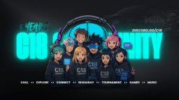 🌟C₁₈ ಇ Community𓂃🖊 Discord Server Banner