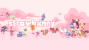 strawbxnny ᕱ⑅ᕱ Discord Server Banner