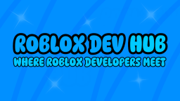 Roblox Dev Hub Discord Server Banner