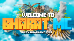 Bharat MC - Minecraft Network Discord Server Banner