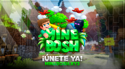 MineBosh Network Discord Server Banner