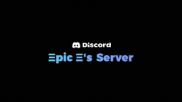 EpicE's Server Discord Server Banner
