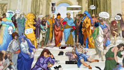 Art enjoyers (Post Mortem) Discord Server Banner