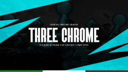 Three Chrome Custom Discord Server Banner