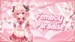 Femboy Paradise🌸 Discord Server Banner