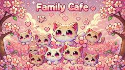 𝘾𝙖𝙩 𝘾𝗮𝗳𝗲 ˚ʚɞ˚ 𝒞𝓊𝓉𝑒𝓈𝓎 ˚ʚɞ˚ 𝙁𝙖𝙢𝙞𝙡𝙮 ˚ʚɞ˚ 𝙶𝙶 Discord Server Banner