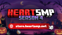 HeartSMP Lifesteal & Creative Discord Server Banner
