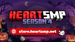 HeartSMP Lifesteal & Creative Discord Server Banner