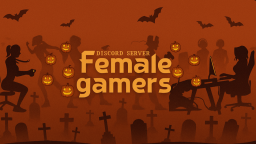 𝐅𝐞𝐦𝐚𝐥𝐞 𝐆𝐚𝐦𝐞𝐫𝐬 Discord Server Banner