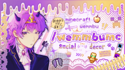/wemmbumc ⊹ #WEM tag ⊹ (✿◠ᴗ◠) gwys ongoing Discord Server Banner