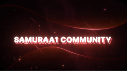 Samuraa1 Community Discord Server Banner