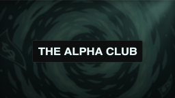 The Alpha Club Discord Server Banner