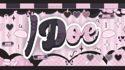 ݂۫ ׄ ૮ ノdoe ა ᜊ gωуѕ ・ 100+ ∂ecσrѕ ・ gυιℓd tag𝓼 ! Discord Server Banner
